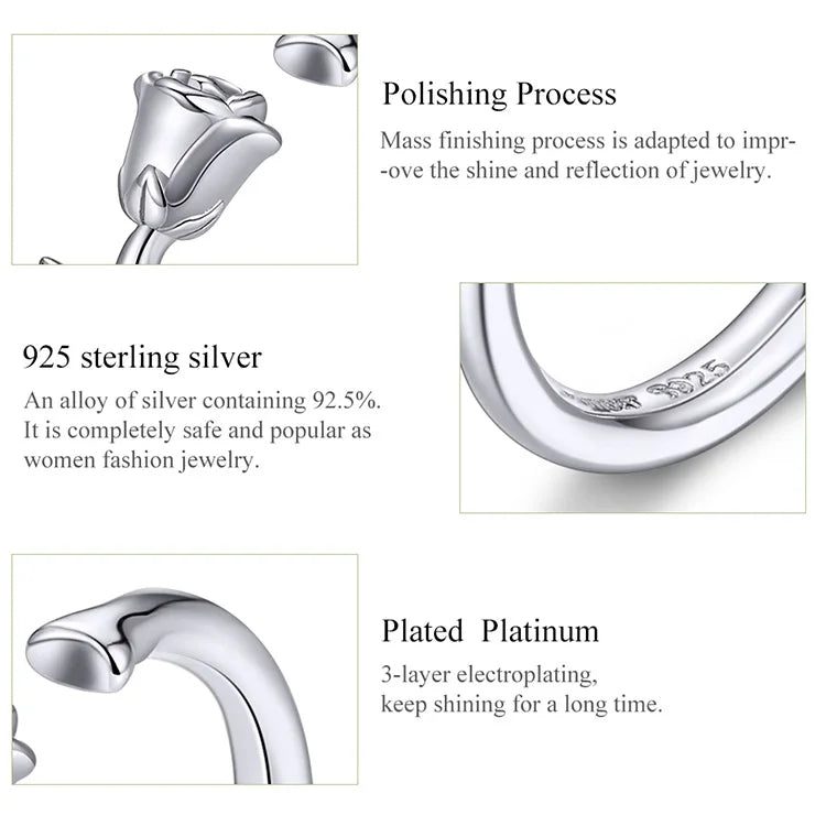 925 Sterling Silver Rings for Women – Elegant Styles