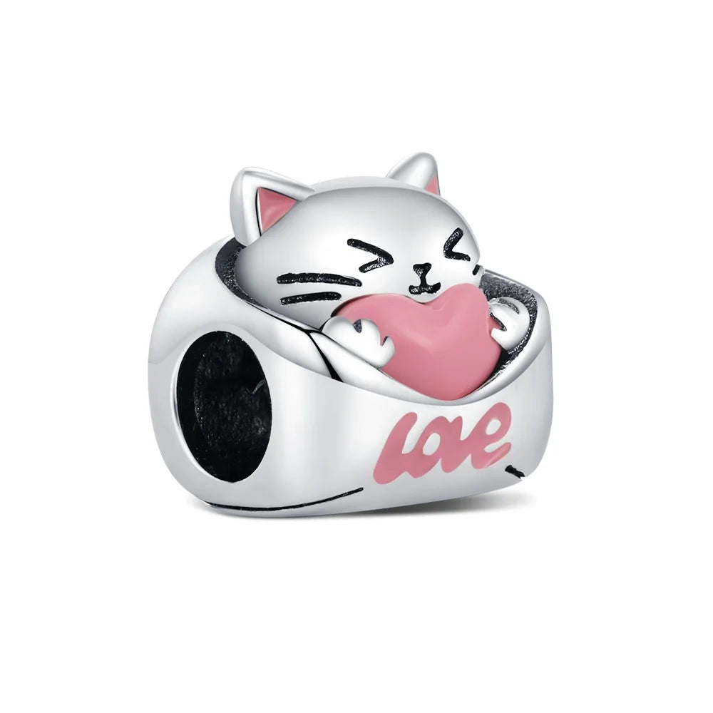 925 Sterling Silver Easter egg bead