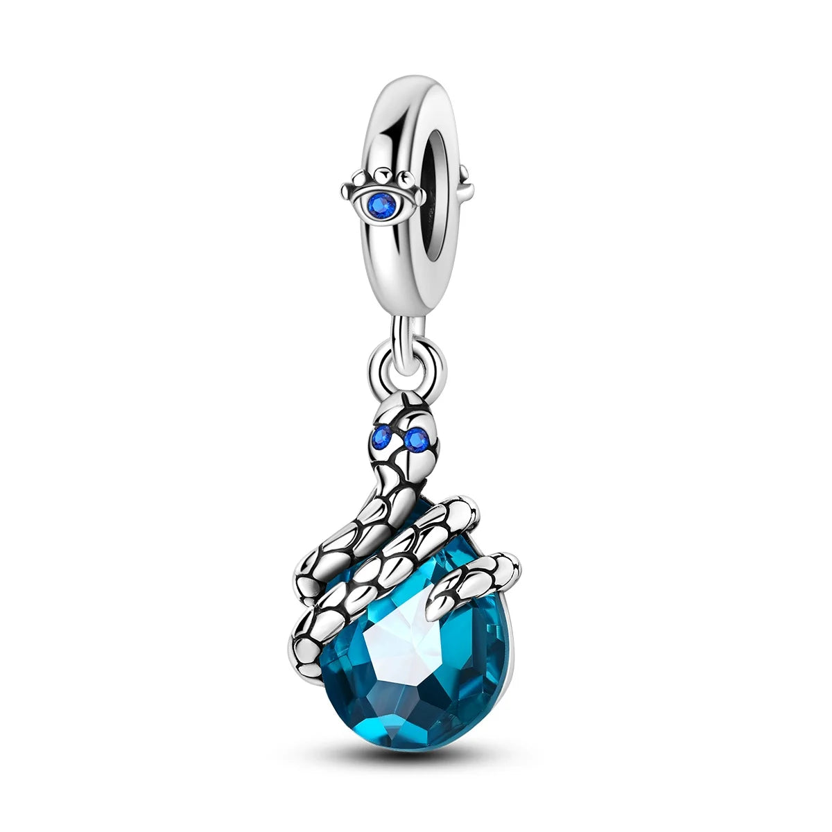 925 Sterling Silver robotic bunny easter charm