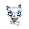 Cute Cat Charms 925 Sterling Silver