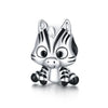 Animal Zoo Flamingo Charm 925 Sterling Silver charm