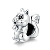 Animal Zoo Flamingo Charm 925 Sterling Silver charm