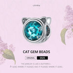 Cute Cat Charms 925 Sterling Silver