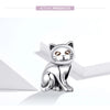 Cute Cat Charms 925 Sterling Silver