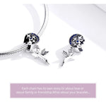 Cute Cat Charms 925 Sterling Silver