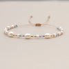 Freshwater Pearl Bracelet Colorful Miyuki Seed Beads