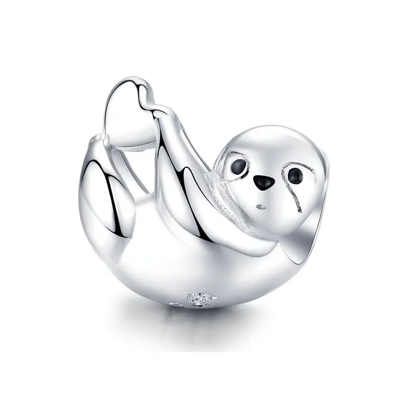 Animal Zoo Flamingo Charm 925 Sterling Silver charm