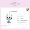 Cute Cat Charms 925 Sterling Silver