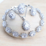 925 Sterling Silver Bridal Jewelry Sets