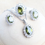 925 Sterling Silver Bridal Jewelry Sets