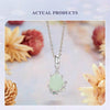 Sterling Silver  Light Green charm