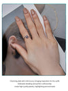 925 Sterling Silver  Open Rings adjustable