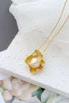 925 Sterling Silver Pendant  Baroque Pearl