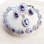 925 Sterling Silver Bridal Jewelry Sets