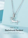 Sterling Silver Dog Pet Charms  Pendant Paw