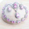 925 Sterling Silver Bridal Jewelry Sets