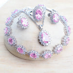 925 Sterling Silver Bridal Jewelry Sets