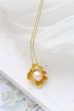 925 Sterling Silver Pendant  Baroque Pearl