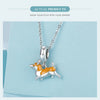 Sterling Silver Dog Pet Charms  Pendant Paw