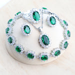 925 Sterling Silver Bridal Jewelry Sets