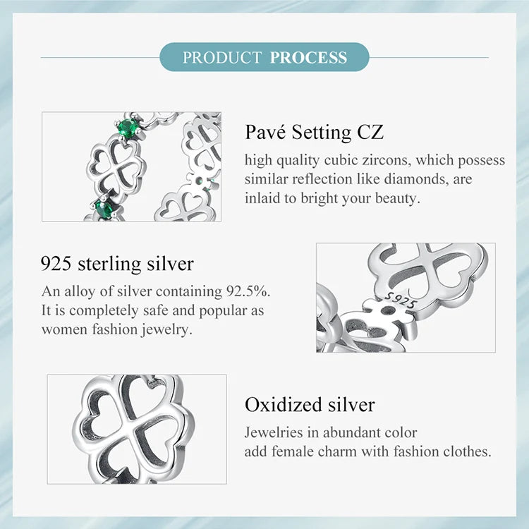 925 Sterling Silver Hollowed Heart Ring Woven Width Rings