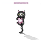 Sterling Silver Black Cat Charm Beads