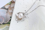 925 Sterling Silver Pendant  Baroque Pearl