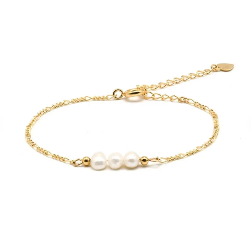 Minar Elegant Baroque Freshwater Pearl  Bracelets